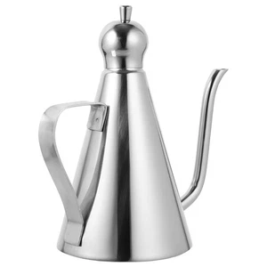 304 Stainless Steel Oil Dispenser Leakproof Vinegar Bottle Sauce - Picture 1 of 12