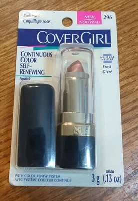 Lápiz labial CoverGirl color continuo #527 concha rosa 0,13 oz descontinuado. NUEVO Foto 1 de 4