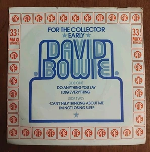 David Bowie - For The Collector Early David Bowie. 4 Track 7"Single. 1972. VG+ - Picture 1 of 5