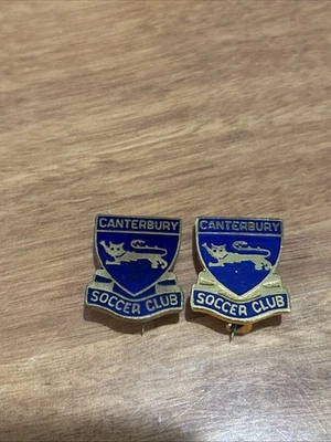 Canterbury Sydney Soccer Club Supporters Badges - Made By Amor - image 1 of 4