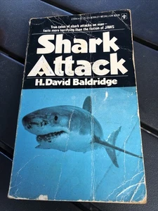 Shark Attack Files By H. David Baldridge Vtg Berkley Medallion Paperback - Picture 1 of 6
