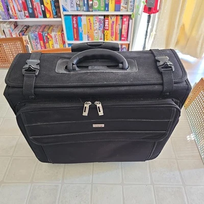 Maletín Maletín Maletín con Ruedas Catálogo Rígido Rodante Solo 18" Foto 1 de 4