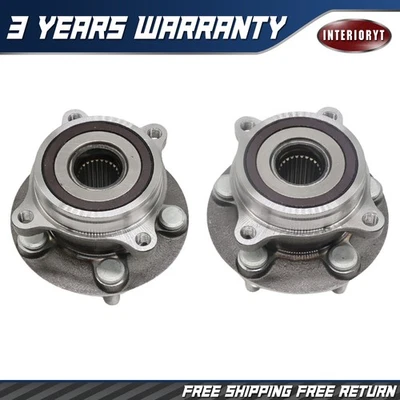 Conjunto de cojinete de cubo de rueda delantera izquierda y derecha de 2 piezas para Toyota Prius 2010-2015 Foto 1 de 4