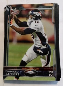 Emmanuel Sanders Karte 2015 Topps NFL Chrom Emmanuel Sanders 61 - Bild 1 von 10