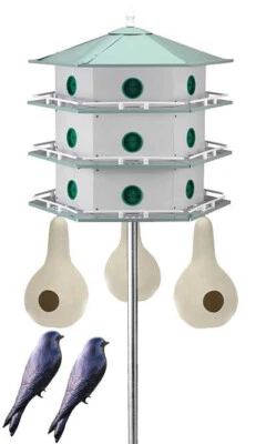 Casa Martin Heath de lujo de 18 habitaciones de dos pisos púrpura con poste, 3 calabazas y 2 Foto 1 de 4