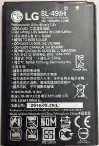 New OEM LG BL-49JH Battery K3 LS450 K4 VS425 K120 Spree K121 K130 Zone 3 VS425PP