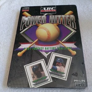 Phillips CD-I ABC Sports Power Hitter Long Box Sealed Rare Baseball Disc - Picture 1 of 2