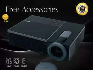 DLP Bright Colour Projector 3500 ANSI Ideal for Political Campaigns 1080p HDMI - Picture 1 of 9