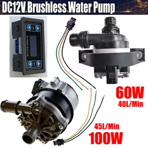 High Flow 60W 100W Brushless DC Cooling Pump 12V Electric Circulation Water Pump - Picture 1 of 20