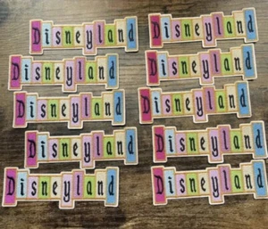 Disneyland Marquee Iron on/Sew On Embroidered Patch. 4 x 1.4 Inches NEW - Picture 1 of 2