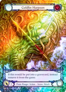 FAB COLD FOIL Goldfin Harpoon (Marvel) - Treasure Pack Card # 093 - Imagen 1 de 1
