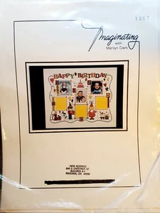 Imaginating, Inc. "Happy Birthday" Cross Stitch Kit No. 1207 - Picture 1 of 4