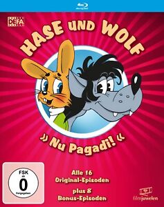 Hase und Wolf - Die kompl. Serie - Nu Pogodi/Pagadi (DEFA Filmjuwelen) [Blu-ray]