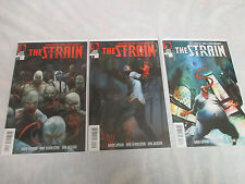 Dark Horse Comics The Strain #1, #2, #3 1st print  FX TV Show Guillermo del Toro