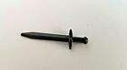 Lego Pointed Sword Dark Pearl Gray Thick Crossguard Hobbit Lord Rings Blade