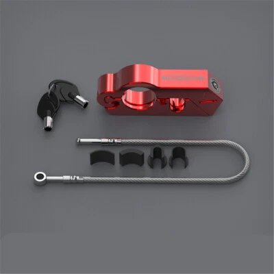 New Anti-theft Lock Motorcycle Scooters Helmet Handlebar Fixed Lock Accessories - Image 1 of 4