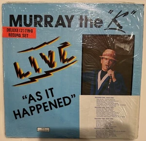 Murray The K Live As It Happened 2x Vinyl LP VG/VG+ Shirelles Doors Jan & Dean - Picture 1 of 14