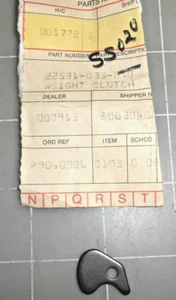 HONDA ST90 22531-033-010 CLUTCH WEIGHT 1 QUANTITY VINTAGE OEM FREE SHIPPING - Picture 1 of 1
