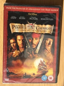 🌟PIRATES OF THE CARIBBEAN🌟CURSE BLACK PEARL🌟DVD FILM🌟SEALED🌟UK🇬🇧SELLER🌟 - Picture 1 of 4