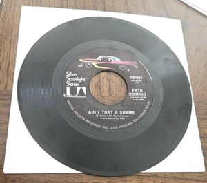 FATS DOMINO Ain't That A Shame / Goin' Home 45 VG+ tested - Picture 1 of 2