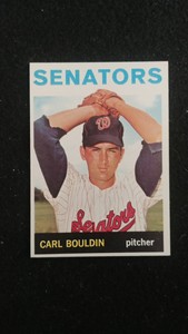 1964 Topps baseball card # 518 Carl Bouldin  (VG TO EX)