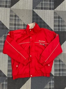 Vintage 2003 Y2K Team Suzuki Jacket Mechanic Jacket Best 125 Racing Mens Size L - Picture 1 of 10