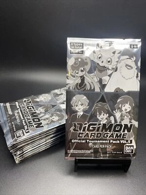 Digimon TCG Official Tournament Pack Vol. 5 English Sealed -23 - Image 1 of 2