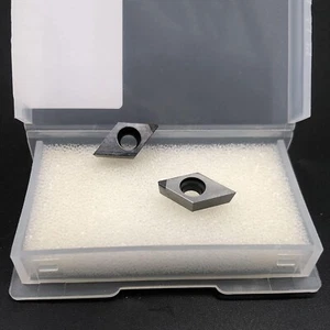 2pcs Turn indexble Insert DCGT11T304 CBN DCMT32.51 Boron Nitride Diamond Insert - Picture 1 of 6