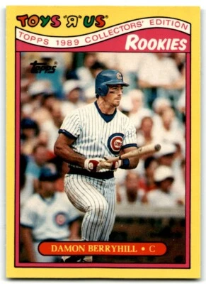 1989 TOPPS TOYS'R'US ROOKIES DAMON BERRYHILL CHICAGO CUBS #4 - Image 1 of 2