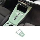 Fit For Audi A3 2022 2024 Abs Green Central Console Gear Shift Panel Trim 1Pcs