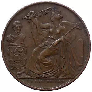 Médaille Belgique 25ème Anniversaire de l'inauguration du roi 1856 - Bild 1 von 2