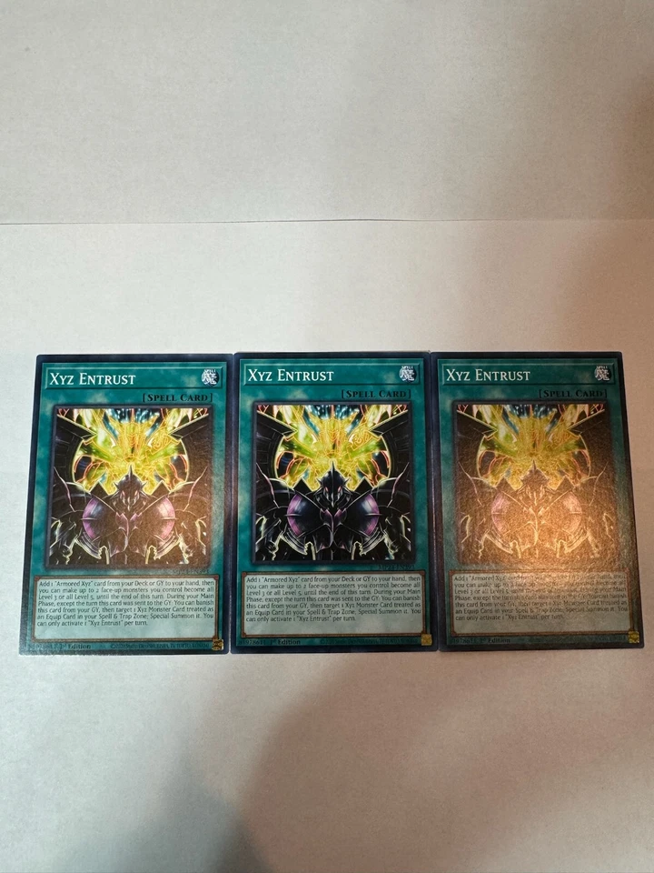 yugioh xyz entrust common 3x mp24-en393 mp24 - Image 1 of 1