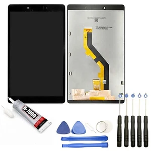 VITRE + ECRAN LCD pour Samsung Galaxy Tab A8.0 2019 SM-T290 8" NOIR+OUTILS+COLLE - Photo 1/1