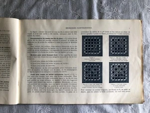 Antique French Embroider Norvégiennes Norwegian Book How to Reference Guide 1900 - Picture 1 of 6