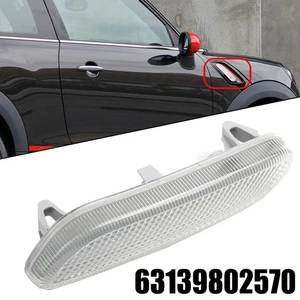 White Car Right Fender Turn Signal Compatible with For MINI R60 and R61 - Picture 1 of 10