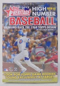 2017 Topps Heritage High Number Baseball Blaster Box (Target Exclusive) - Picture 1 of 2