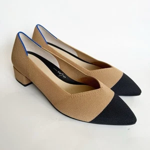 Rothy's The High Point In Wren Captoe Heels Size 11 - Picture 1 of 9