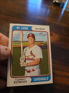 2023 Topps Heritage Tommy Edman St. Louis Cardinals #132 - Picture 1 of 6