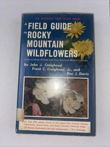 A Field Guide To Rocky Mountain Wildflowers 1963 Hardcover Discarded Library - Imagen 1 de 11