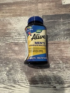 Nature's Way Alive! Men's Complete Daily Multivitamin, 130 Count Exp 11/2025 - Picture 1 of 3