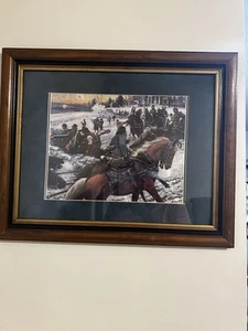 Don Stivers Print Framed And Signed 21 1/2 X 17 1/2 - Picture 1 of 1