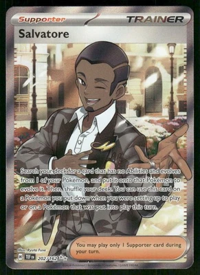 Salvatore - 202/162 Ultra Rare Holo NM Pokemon SV05: Temporal Forces - Image 1 of 2