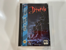 Bram Stoker's Dracula (Sega CD, 1993) CIB Complete w Manual + Reg + Foam NR MINT