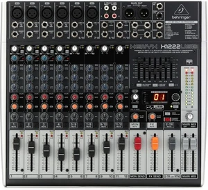 Behringer Xenyx X1222USB Mixer with USB and Effects - Picture 1 of 7