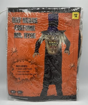 Hat Heads Mr Hyde Halloween Costume Youth/Child Costume Sz Large 10/12 - Image 1 of 4