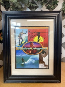 Robert August Surf Company Ad, Signed Framed - Picture 1 of 3