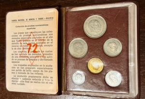 JUEGO MONEDAS PRUEVAS NUMISMÁTICAS FÁBRICA NACIONAL DE MONEDA Y TIMBRE MADRID - Imagen 1 de 5