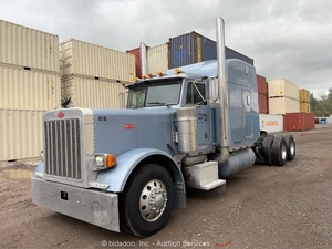 2000 Peterbilt 379 T/A Sleeper Semi Truck Tractor Detroit Diesel A/C A/R bidadoo - Picture 1 of 12