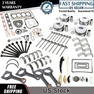 Overhaul Rebuild Pistons Con Rod Timing Kit STD Φ21mm For AUDI A3 VW Tiguan 2.0T - Picture 1 of 24