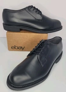 Bates Military Uniform Dress Shoes Mens Size 10.5 D Black Vibram Model# 15B25 - Picture 1 of 16